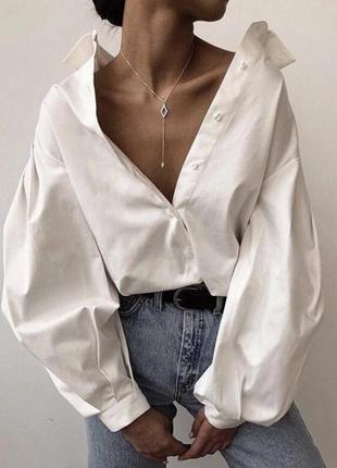 Блуза с широкими рукавами рукава воланы4 фото