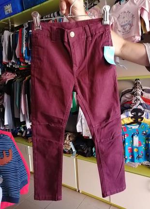 Штани бордо для хлопчика