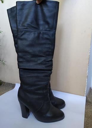 Сапоги ellenka еврозима кожаные 36 р (23 см)