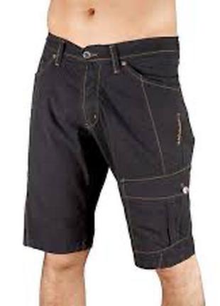 Чоловічі джинсові шорти, бриджі з великими кишенями2 фото