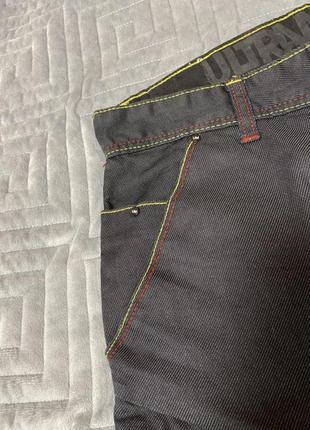Чоловічі джинсові шорти, бриджі з великими кишенями3 фото