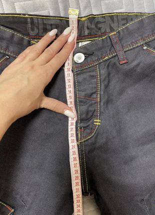 Чоловічі джинсові шорти, бриджі з великими кишенями9 фото