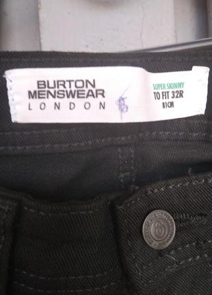 Джинси (штани,штани) burton skinny w32 l32 нові.3 фото