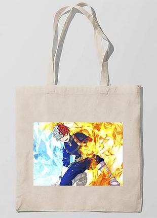 Эко-сумка, шоппер с принтом повседневная my hero academia - моя геройская академия 7