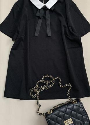 Нова стильна блузка з коміром