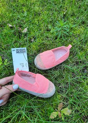 Мокасины h&m / тапочки/ кеды