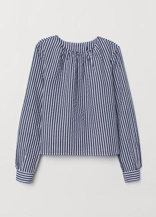 Блузка, рубашка, h&m, размер xs/s (uk 4)2 фото