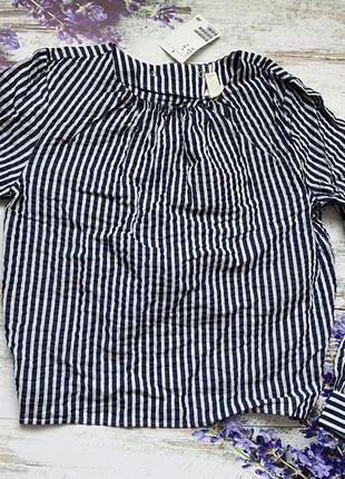 Блузка, рубашка, h&m, размер xs/s (uk 4)4 фото