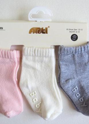 Носки для новорожденных с тормозками (18-24 мес.) arti 400239