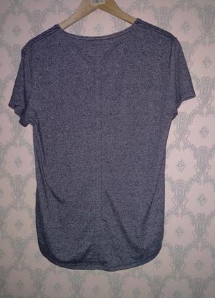 Чоловіча сіра футболка від tommy hilfiger2 фото