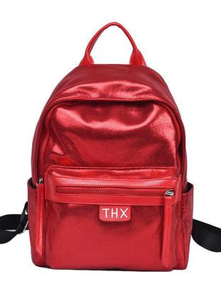 Мега популярний жіночий рюкзак bobby tnx ❤️️червоний3 фото
