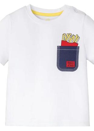 Футболка, набор футболок lupilu на мальчика, р. 98/104, 110/116 (арт 1221)2 фото