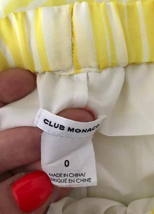 Оригинальная яркая позитивная плиссированая юбка плиссе от club monaco, размер 0 (xs-s)5 фото