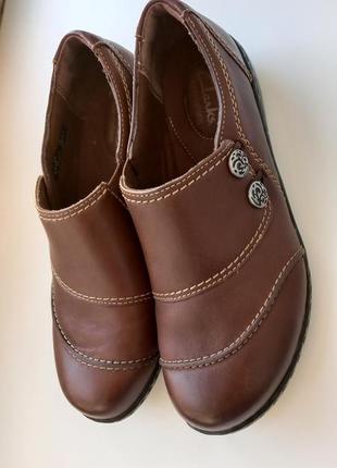 Clarks туфлі шкіряні1 фото