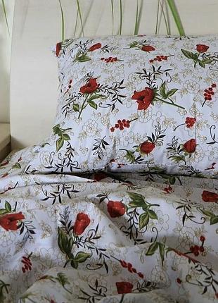 Постельный комплект розочка натуральная ткань