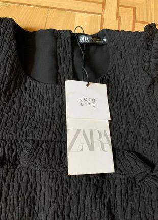 Новая жаккардовая футболка zara, размер s4 фото