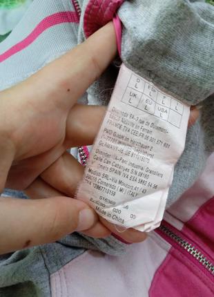 Жилетка двухсторонняя двохстороння перевёртыш перевертыш с капюшоном розовая серая...