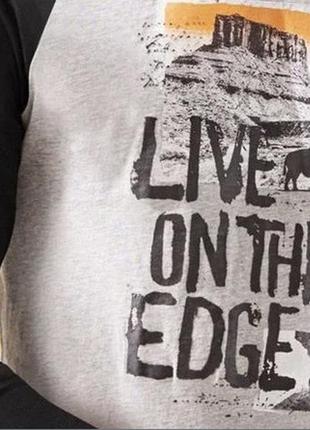 Чоловічий лонгслив реглан livergy 2