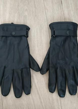 Кожаные мужские перчатки р.l