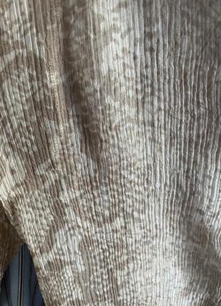 Kookai блуза шёлк анималистический принт1 фото