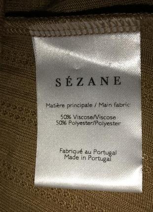 Sezane-люксовый французский топ на запах! р.-m6 фото