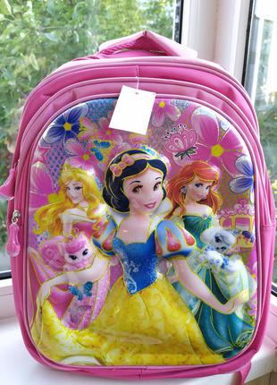 Рюкзак школьный для девочки 3д рисунок1 фото