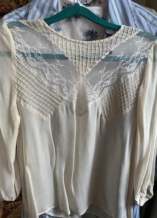Topshop блуза люкс шовк