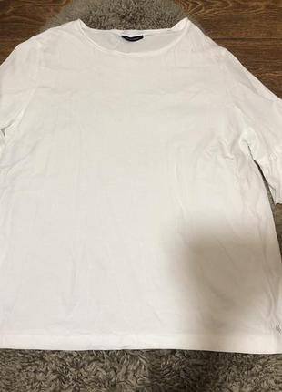 Шикарная хлопковая блуза футболка marc o polo