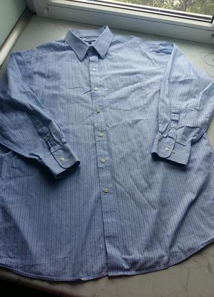 Стильная трендовая рубашка tommy hilfiger размер xl2 фото