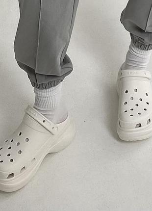 Крокси білі