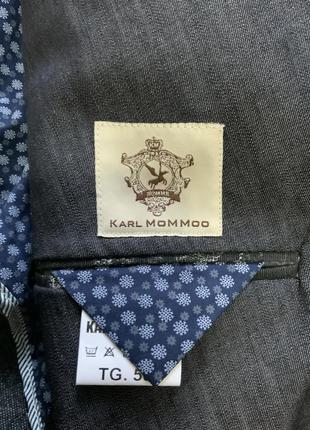 Пиджак karl mommoo, италия, 48-505 фото