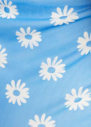 Юбка мини, юбка сетка, юбка с цветами, летняя юбка, спідниця6 фото
