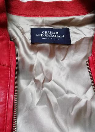 Кожаная куртка люксового швейцарского бренда3 фото