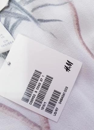 H&m новая коллекция платье с застежкой спереди на подкладке m 384 фото