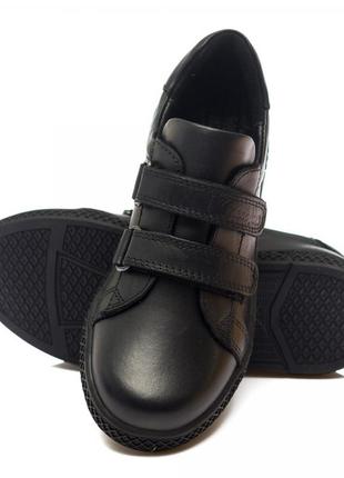 Шкіряні туфлі, кросівки dalton туреччина 107501 чорні5 фото