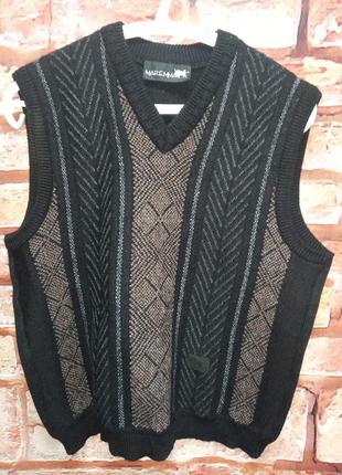 Жилет трикотажный maremma винтажный made in germany