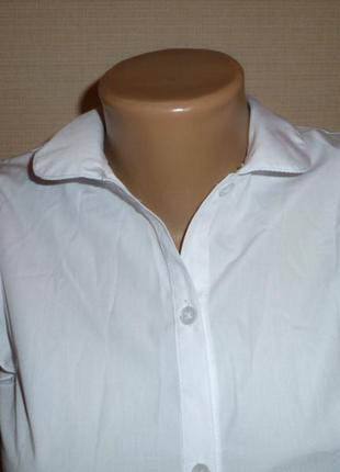 Біла шкільна сорочка блузка на 10-11 років від george4 фото