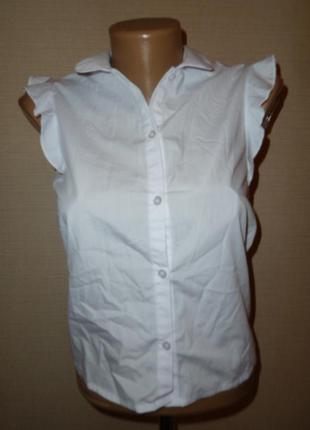 Біла шкільна сорочка блузка на 10-11 років від george7 фото