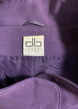 Шикарный фиолетовый design 💜піджак-жакет:/лиловый-фиолетовый пиджак жакет в винтажном стиле4 фото