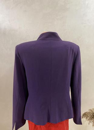 Шикарный фиолетовый design 💜піджак-жакет:/лиловый-фиолетовый пиджак жакет в винтажном стиле5 фото