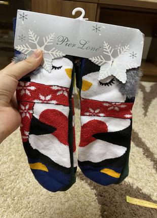 Подарочный набор носков носочков новогодних 36-38