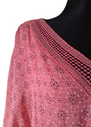 Блуза шелковая блузка топ футболка вискоза шелк италия розовая marc lauge р. 50,524 фото