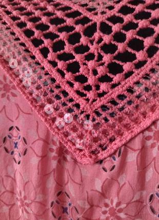 Блуза шелковая блузка топ футболка вискоза шелк италия розовая marc lauge р. 50,526 фото