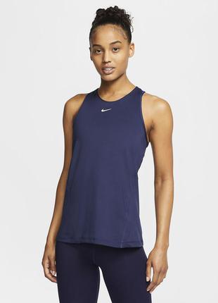 Спортивная майка тренировочная nike w pro tank all over mesh