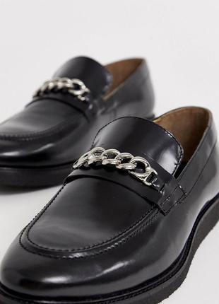Лофери шкіряні туфлі loafers фірми walk london3 фото