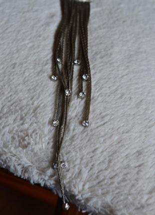 Marks & spencer шикарная подвеска ожерелье.4 фото