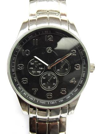 By George fmd чоловічі годинники із сша 4 робочих циферблата тахиметр