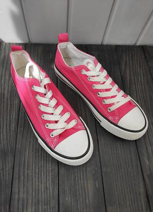 Кеды в стиле converse низкие парусиновые кеды primark