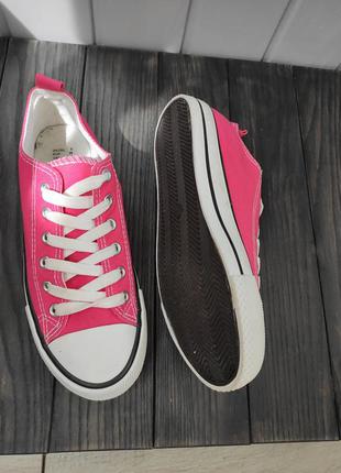 Кеды в стиле converse низкие парусиновые кеды primark4 фото