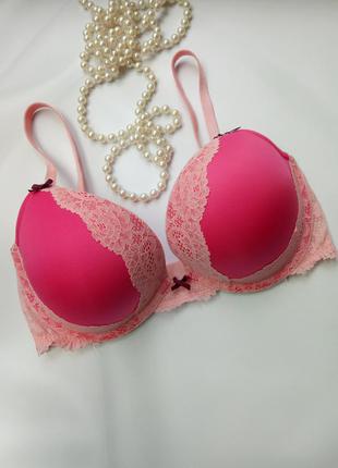 Бюстгальтер пуш ап victoria's secret dream angels push up pigeonnant 34dd 75dd